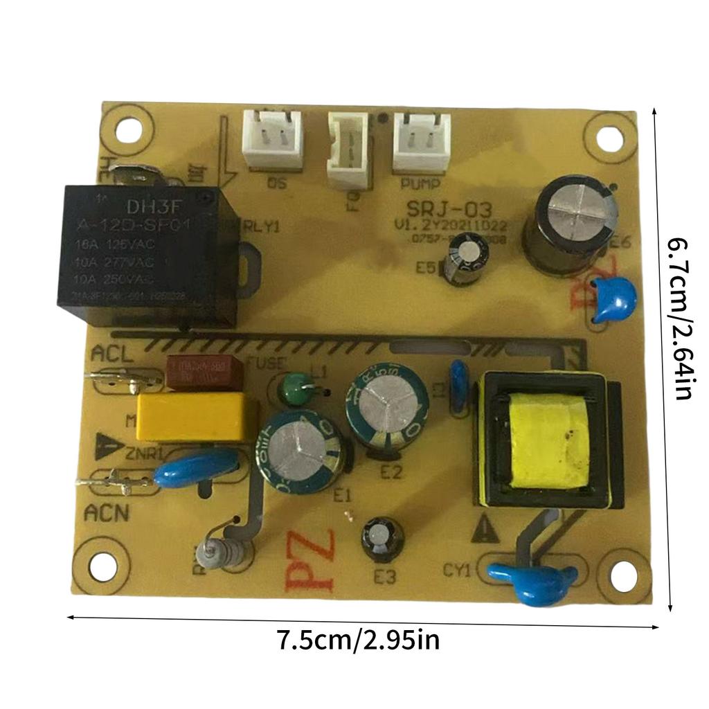 Efficient Control Board Perfect for Under Sink Water Dispenser with Overload Protection and Temperature Safety Features