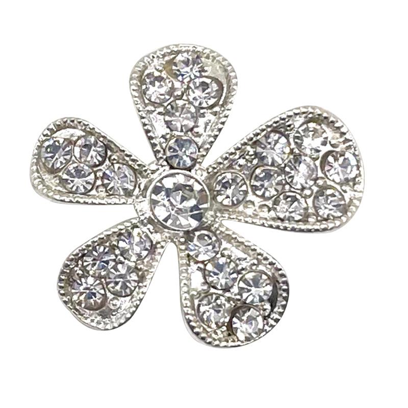 Summer Glitter Rhinestone Garden Shoe Buckle Charms Shoe Decorations Fit Beach Shoe Flower Sandal DIY Decorate Buckle Girl Gift