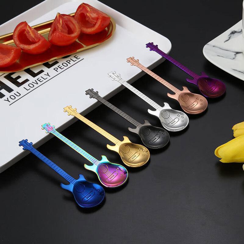 Minai 304 Stainless Steel Guitar Coffee Stirring Spoon