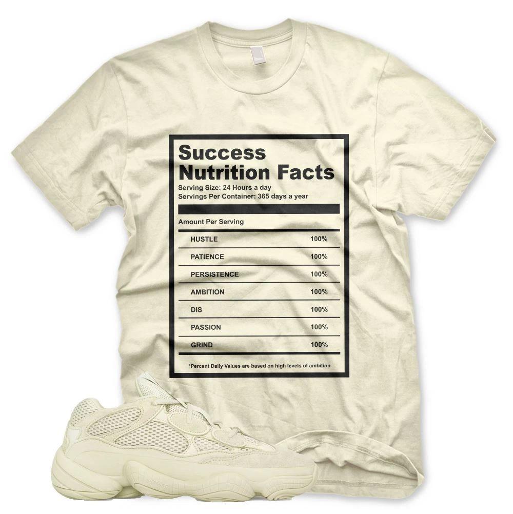 Новая футболка SUCCESS FACTS для Adidas YZ 500 Super Moon Yellow Desert Rat 2XL