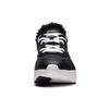 New LiNing Defender Warm Mid Top Running Shoes Women's Black White AGLT128-1