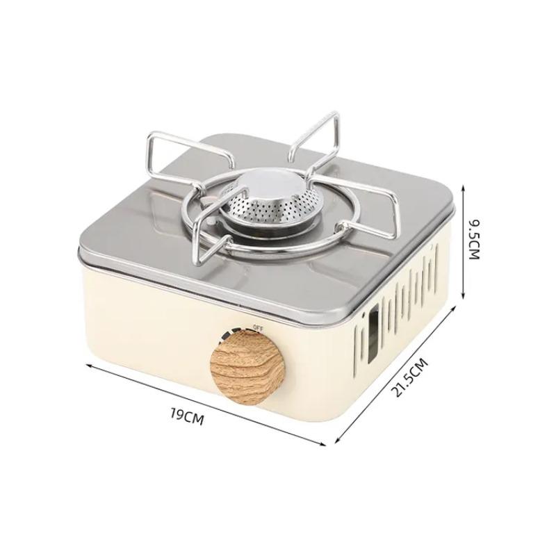 Camping Gas Stove 2800W High Firepower Portable Cassette Stove Kitchen Picnic Electric Gas Burner Outdoor Camp Tent Stove
