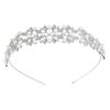Simple Rhinestone Hair Crown Headpiece Headwear New Pearl Rhinestone Headband