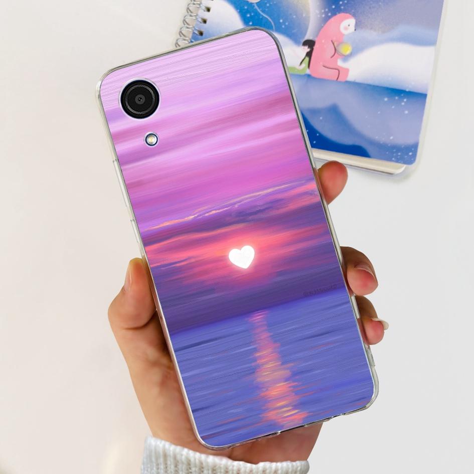 For Cover Samsung Galaxy A03 Core Phone Case Stylish Flower Butterfly Soft Silicone Clear Cover For Samsung A03 Core A032F Coque