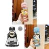 Eggy Party Childrens Plastic Cup With Double Drinking Straw For School And Outdoor Use