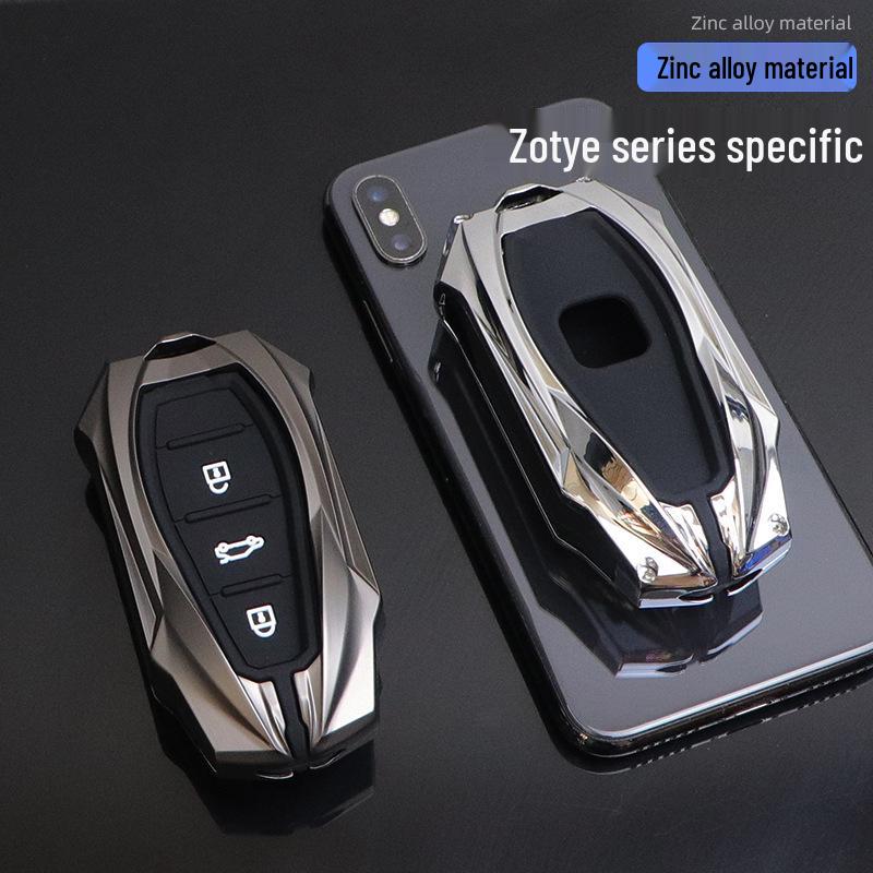 Zotye T600/Z700/X5/T800 Premium Metal Key Case with Full-Cover Protection