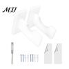 Sturdy Acrylic Mount 2PCS Baseball Bat Display Stands, Wall Space Saving Professional Rack Holders, Soft Lining Protection Organizers for Sports