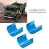 3pcs Aluminum 370 Brushless Brushed Motor Heat Sink Heatsink Cooling Fins for WPL C14 RC Car