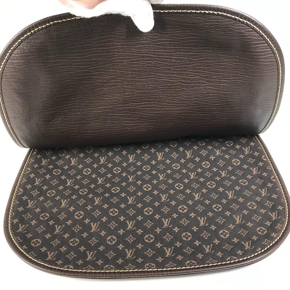 Louis Vuitton M40021 Monogram Mini-Lin Aman Bag Crossbody Flap Shoulder Bag
