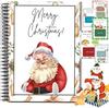 Christmas Gift Card Holder Book - Hardcover Spiral-Bound Keepsake with Christmas cup Cover for Holiday Surprises DIY Detachable Pages