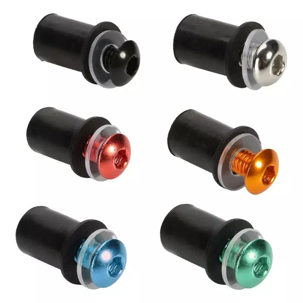 CNC Aluminum Motorcycle Fastener Motorcycle Windscreen Screw Windshield Bolts M5 Windscreen Nuts