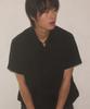 PLACESTUDIOMAN Essential City Boy Pigment Pocket Collar Oversized Cotton Basic Short Sleeve Shirt_2 Colors
