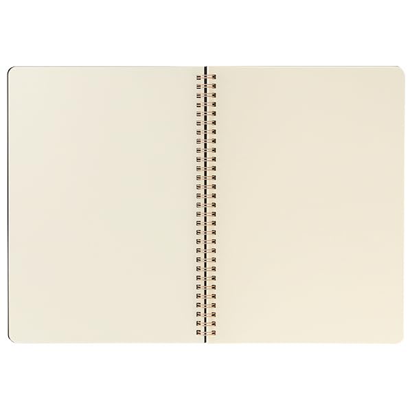 Romeo W-ring Notebook, B5 Size, Plain.