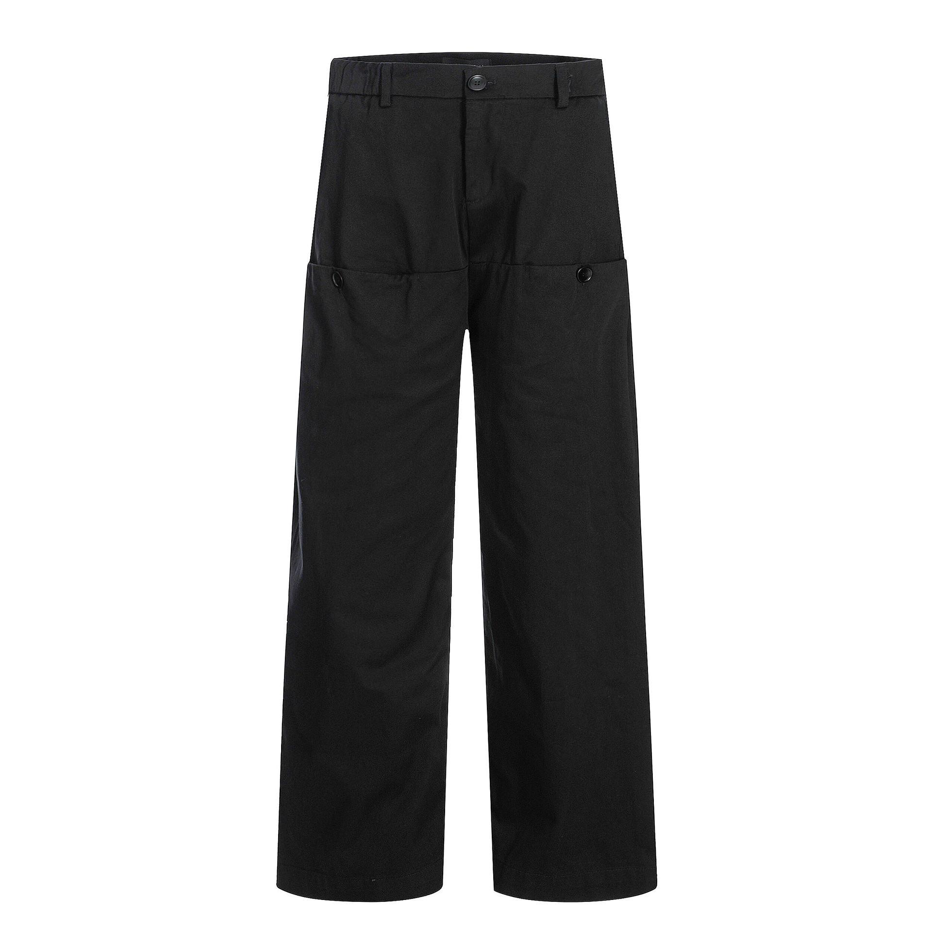 

Yongfang Unisex Retro Work Pants with Functional Wide-Leg Design and Large Pockets XX-Large