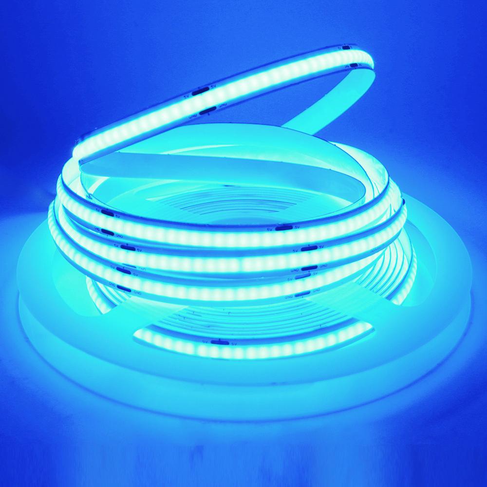 New 5V USB COB Strip Light 320Leds/m Warm Natural White Cabinet Lamp Night Lighting Flexible LED Ribbon Stripe DC5V TV Backlight