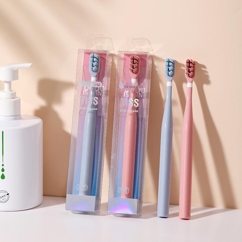 Brosse à Dents Premium à Soies Douces – Pack Unique pour Usage Domestique, Idéal pour Adultes, Petites Têtes et Maternité