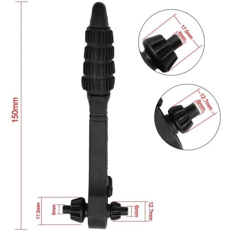 2 In 1 Drill Chuck Ratchet Spanner Universal Electric Drill Spanners Labor-saving Ratchet Wrench Multifunctional Drill Chuck Key