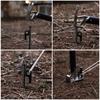 10Pcs Heavy Duty Camping Pegs 30cm Tent Pegs Durable Ground Nails