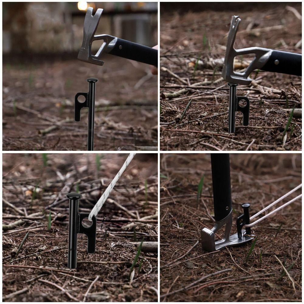 10Pcs Heavy Duty Camping Pegs 30cm Tent Pegs Durable Ground Nails