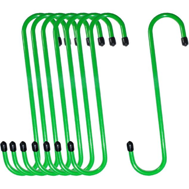 8 Pcs Green Brake Caliper Hangers, Brake Caliper Hooks, Brake Caliper Hanger Hook Brake Caliper Hooks With Rubber Tips, Stainless Steel Hook/Hanger -