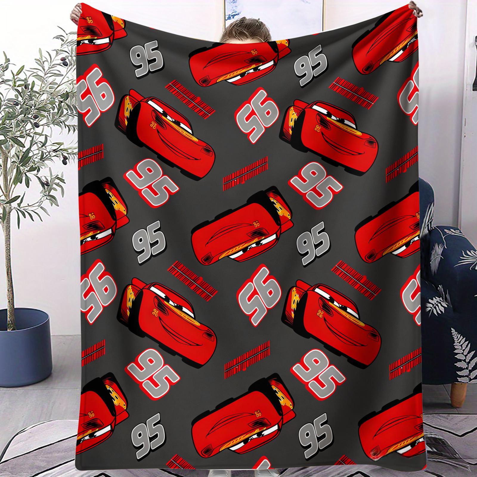

Cute Car Themed Blanket Soft And Comfortable Home Decoration Blanket Light Luxury And Fashionable Design Ideal Gift 70x100cm