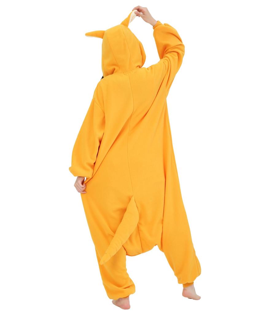 Fleece Animal Kigurumi for Kangaroo [SAZAC] Adults, Unisex,