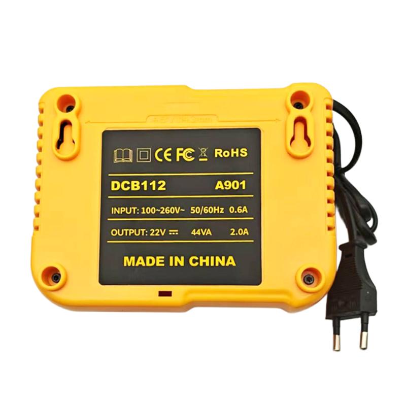 Lithium Battery Charger Accessories Parts LED Display For DeWalt For XR 10.8V 14.4V 20V Li-ion Cell Pack DCB112 DCB115 DCB118