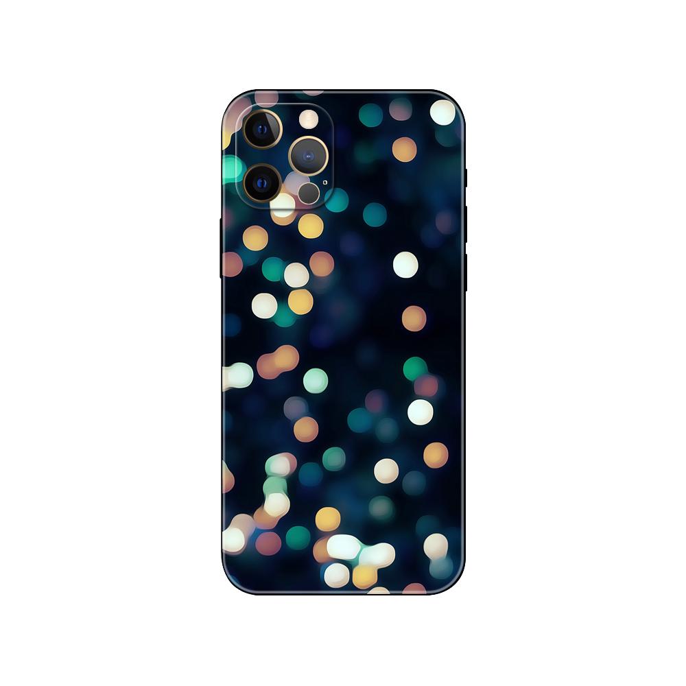 Husă de telefon de iarnă de Anul Nou de Crăciun pentru iphone 5 5s 2020se 6 6s 7 8 plus x 10 XR XS 11 12 13 mini pro MAX husă neagră din tpu