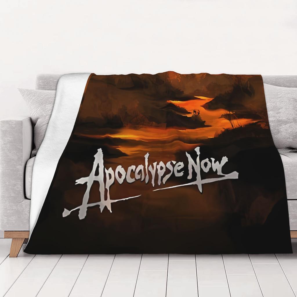 1PC Apocalypse Now orange Apocalypse Now home room decorations Winter Blankets for Adults Bedding Home Interior Sofa Knee