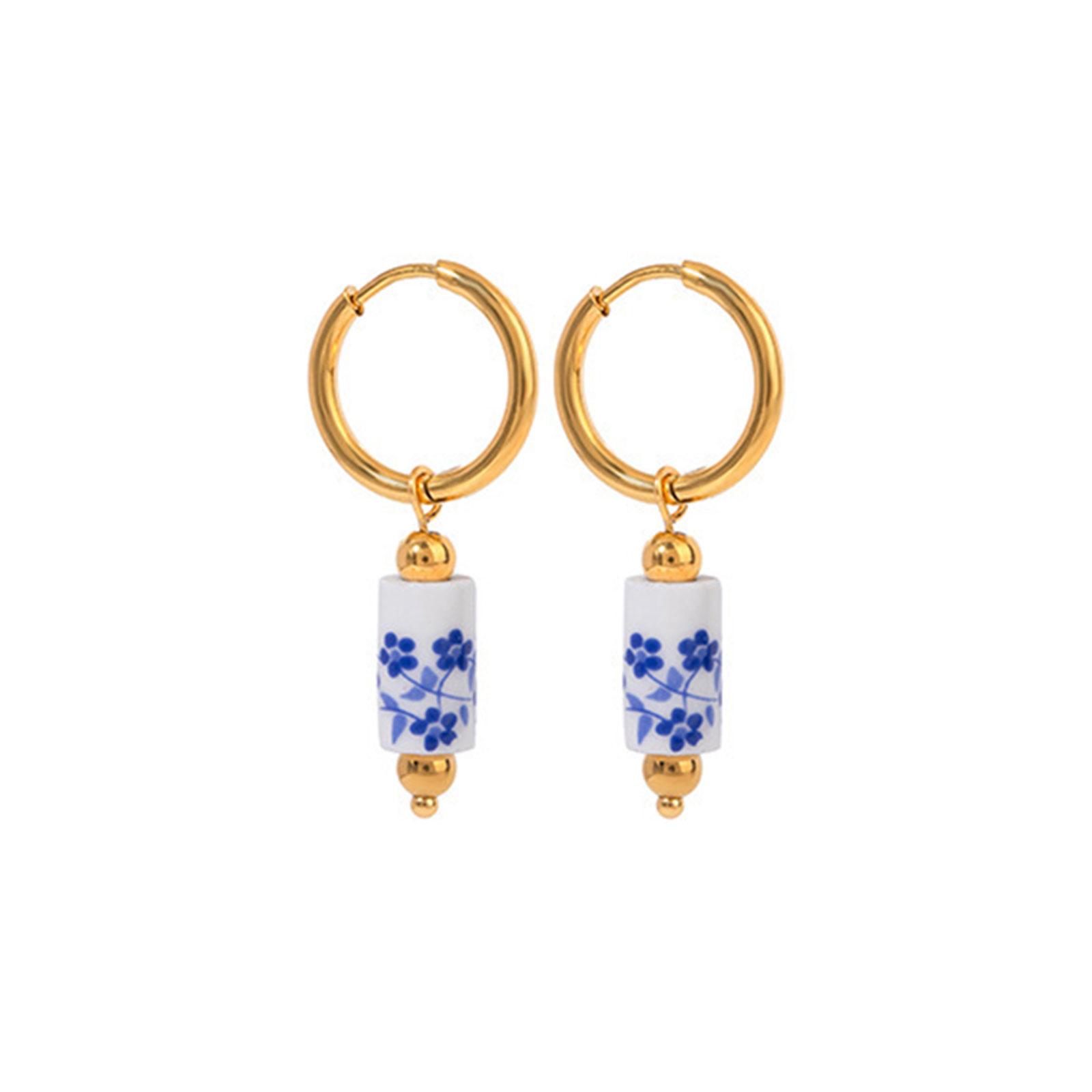 

Практичные серьги-шармы из нержавеющей стали в виде ракушек с гребешками, модные золотистые украшения для женщин и подарки для мам G