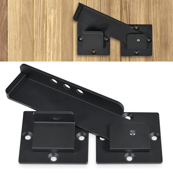 

Замок-защелка для откидных ворот с отверстием для навесного замка, устойчивый к коррозии, регулируемый, для раздвижных гаражных ворот, аксессуары