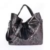 Bag Snake Pattern Women'S Bag Shoulder Bag Crossbody Handbag First Layer Cowhide Tote Bag