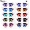 Doll Educational Toys Cartoon Eyes Stickers Clay Decals Face Organ Paster Love Cute Sticker
