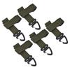 5pcsCelsiusset Multi Purpose Glove Hanging Buckle   Nylon Glove Hook   Clip