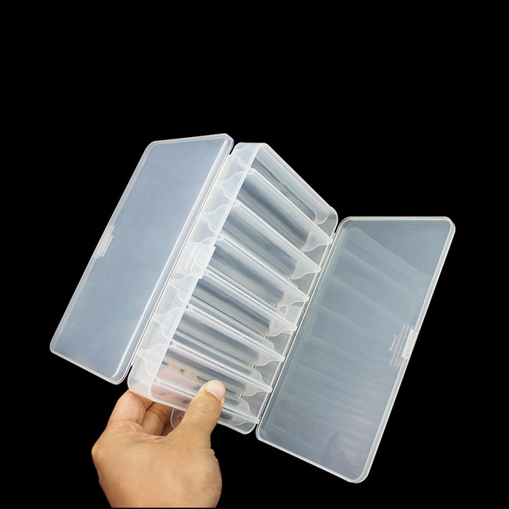 2PCS 14 Compartments Fishing Tackle Box Double Sided Fishing Bait Box  for Outdoor Fishing