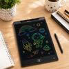 Tablette graphique LCD - SHOP-STORY - 12 pouces - Écran multicolore réactif à la pression - Stylet ergonomique - Noir