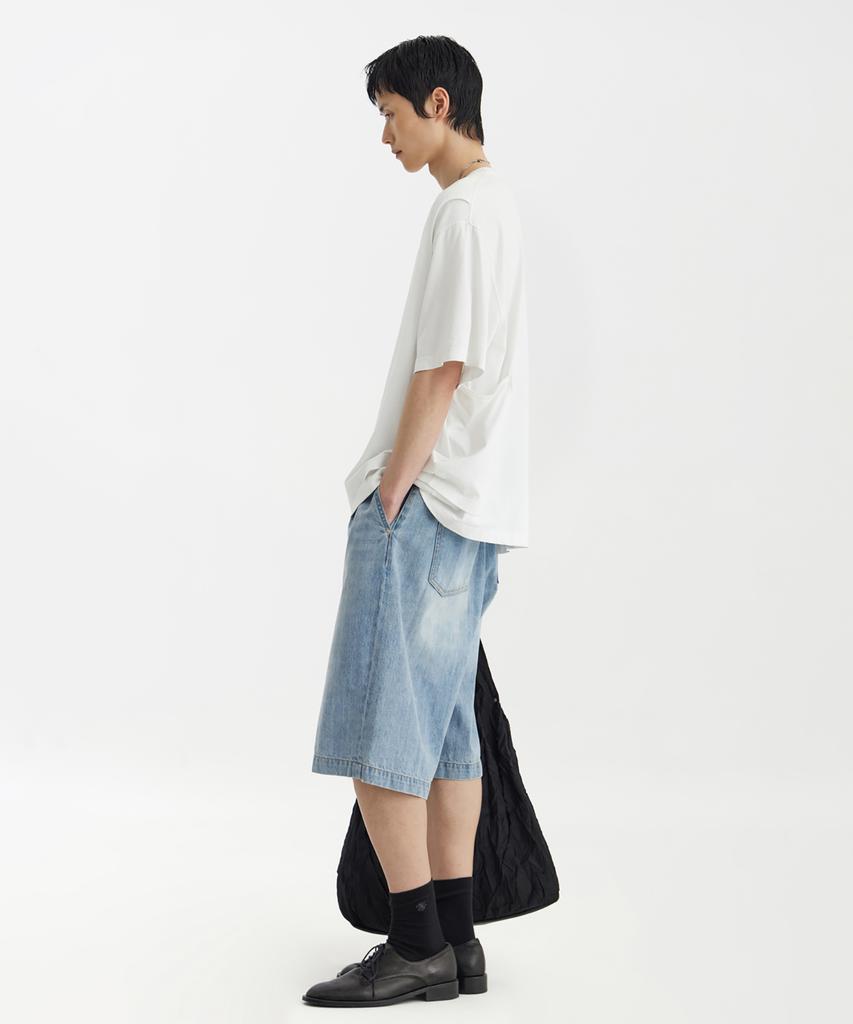Youth Layered H/S T-Shirt - White