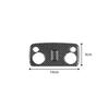 Bright Carbon Fiber Car Inner Reading Light Frame Cover For Ford Mustang 05-08