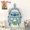 Stitch Plüschtier Tasche mit Canvas Innentasche für den täglichen Freizeitgebrauch