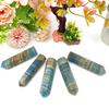 1pc Aqua Blue Calcite Tower Lemurian Blue Blue Onyx Obelisk, Natural Stone Crystal Wand for Home Decor