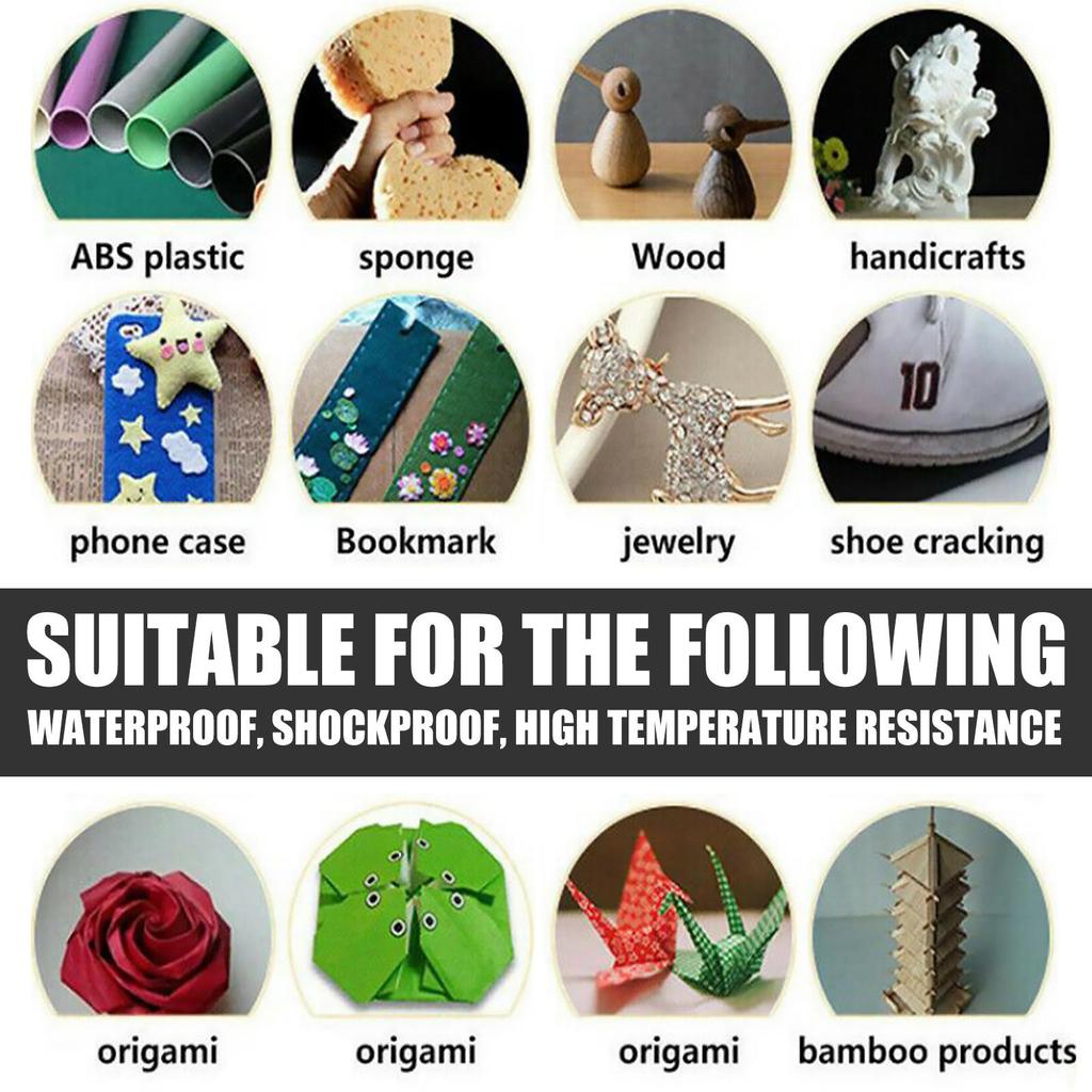 50g Adhesive Glue Repair Tile Glass Wooden Sticky Shoes Metal Ceramic Hand Glue