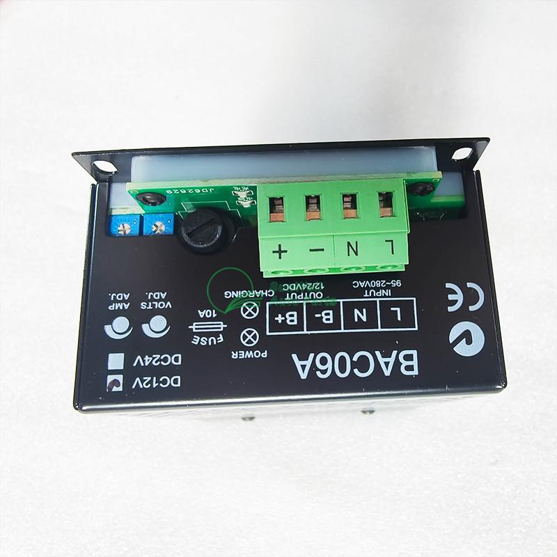 Factory Direct Sale Diesel Generator Intelligent Battery Charger BAC06A -12V BAC06A