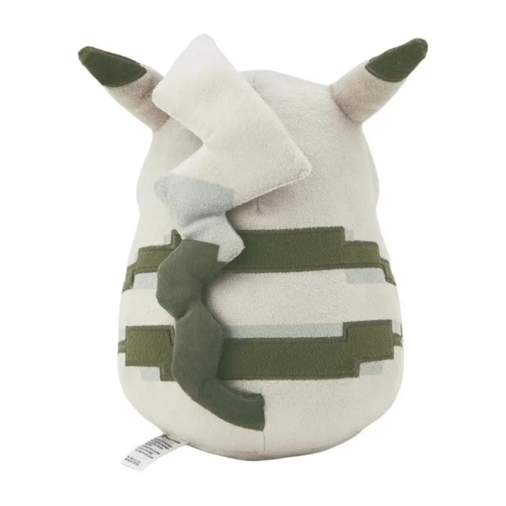 Boneco de Pelúcia Pikachu 30º Aniversário Fofo Bicho de Pelúcia Pokemon Boneco Pikachu Brinquedo Estilo Pixel Desenho Animado Periféricos Coleção Brinquedo Presente