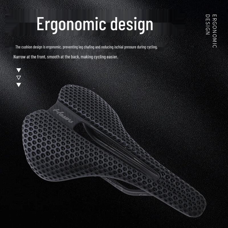 Fahrradsattel aus 3D-gedruckter Kohlefaser