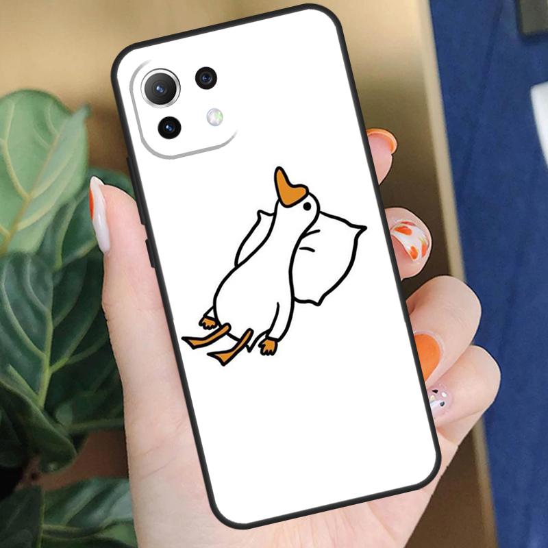 Cartoon Duck Knife Case For Xiaomi 17 Pro Max 14 15 Ultra 13T 14T 15T Pro POCO F8 F7 F5 F6 X5 X6 X7 Pro Coque