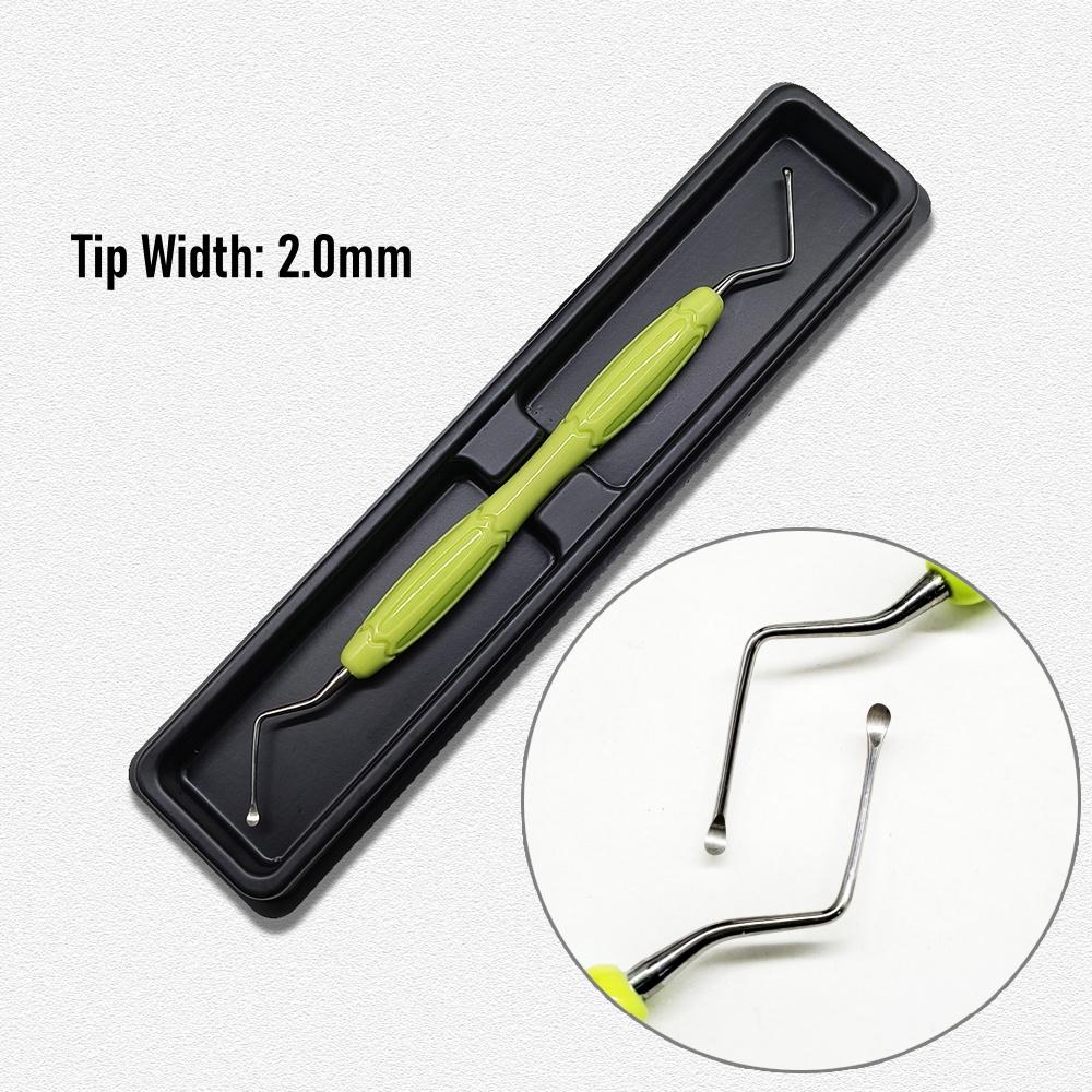 High Quality Handle Dental Scaler Spoon Tooth Cleaning Excavator Restorative Instruments Spoon Tool High Quality Long Tip