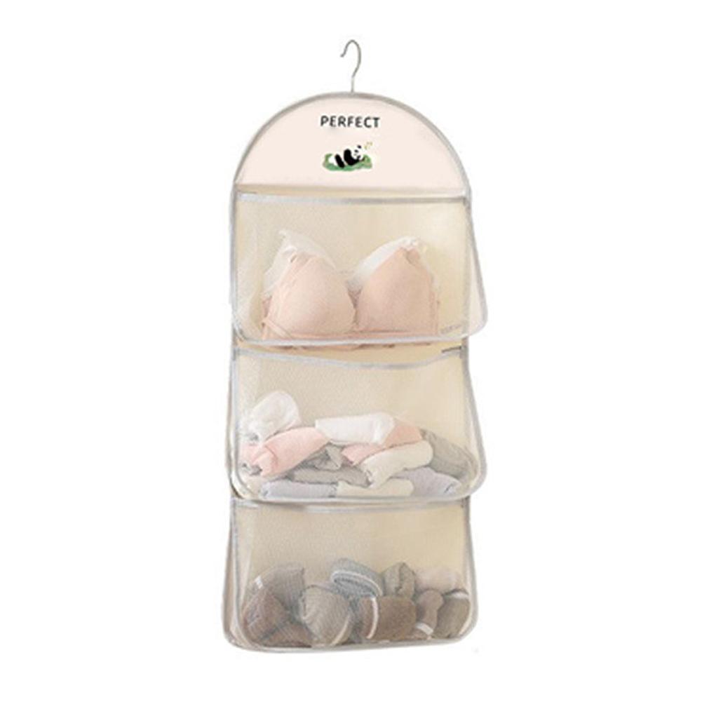 Mesh Hanging Organizer for 24 Pairs of Socks Underwear and Accessories