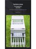Portable Outdoor Charcoal Grill: Thickened Folding BBQ Rack for Home & Picnic Use, Full Set Included