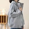 Coat for Women Cotton Winter Padded Thickened Large Size Casual Oversize Loose Double Layer Hooded Jacket