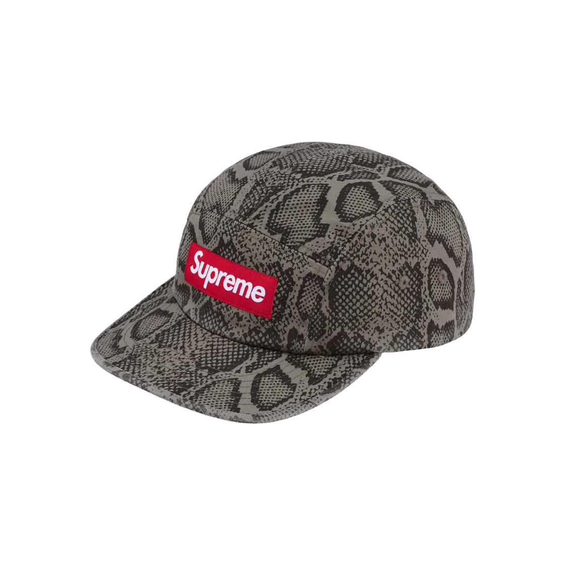 

Твиловая кепка Supreme из твила в стиле чинос со змеей 24SS
